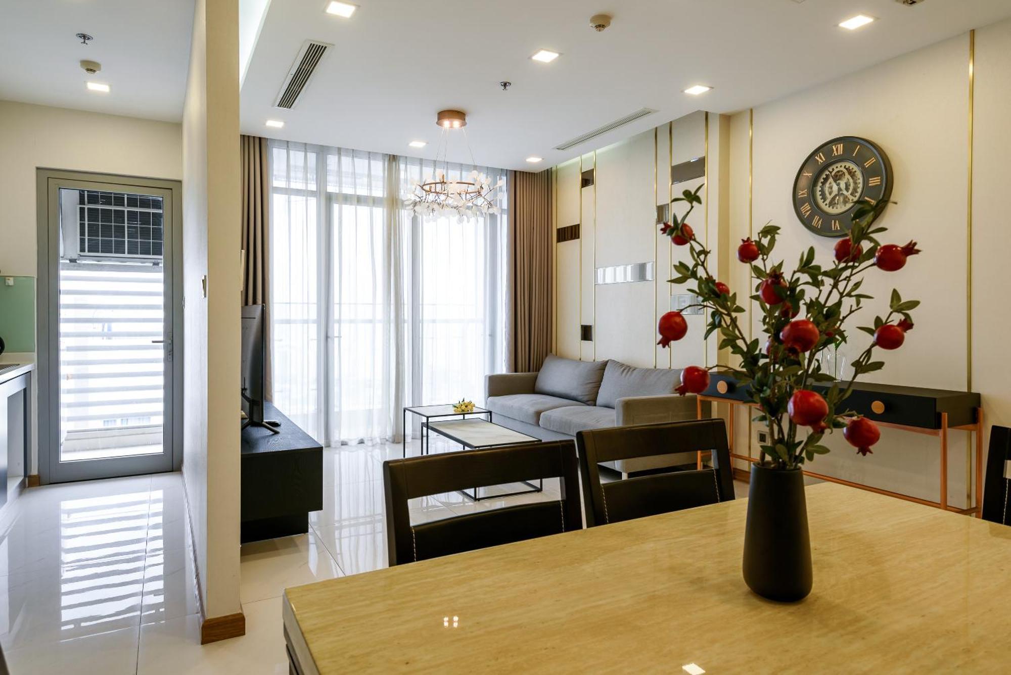 Luxury Apartment At Vinhomes Central Park Ho Şi Min Dış mekan fotoğraf