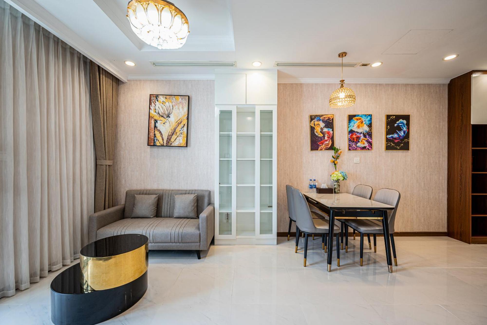 Luxury Apartment At Vinhomes Central Park Ho Şi Min Dış mekan fotoğraf