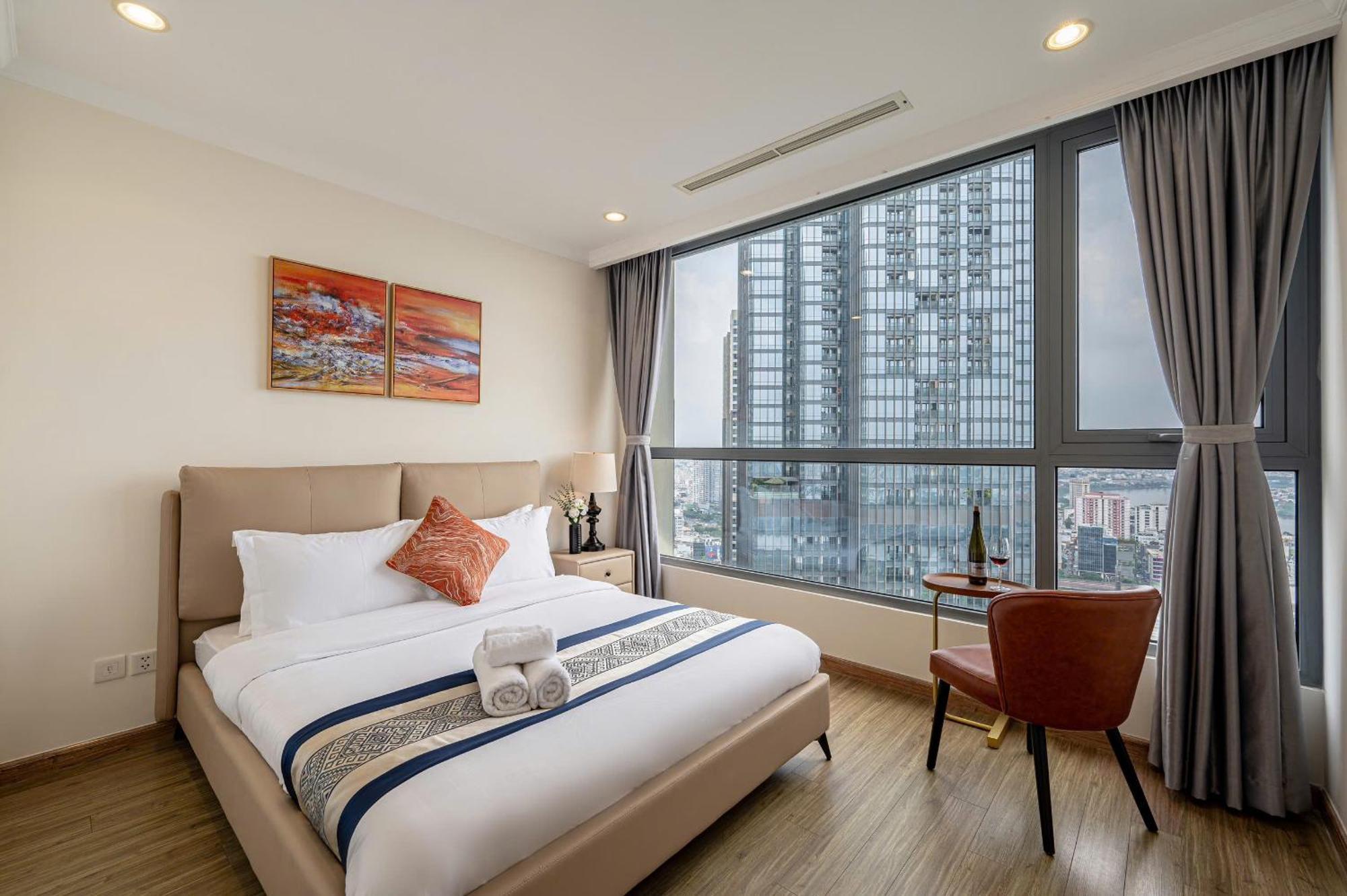 Luxury Apartment At Vinhomes Central Park Ho Şi Min Dış mekan fotoğraf