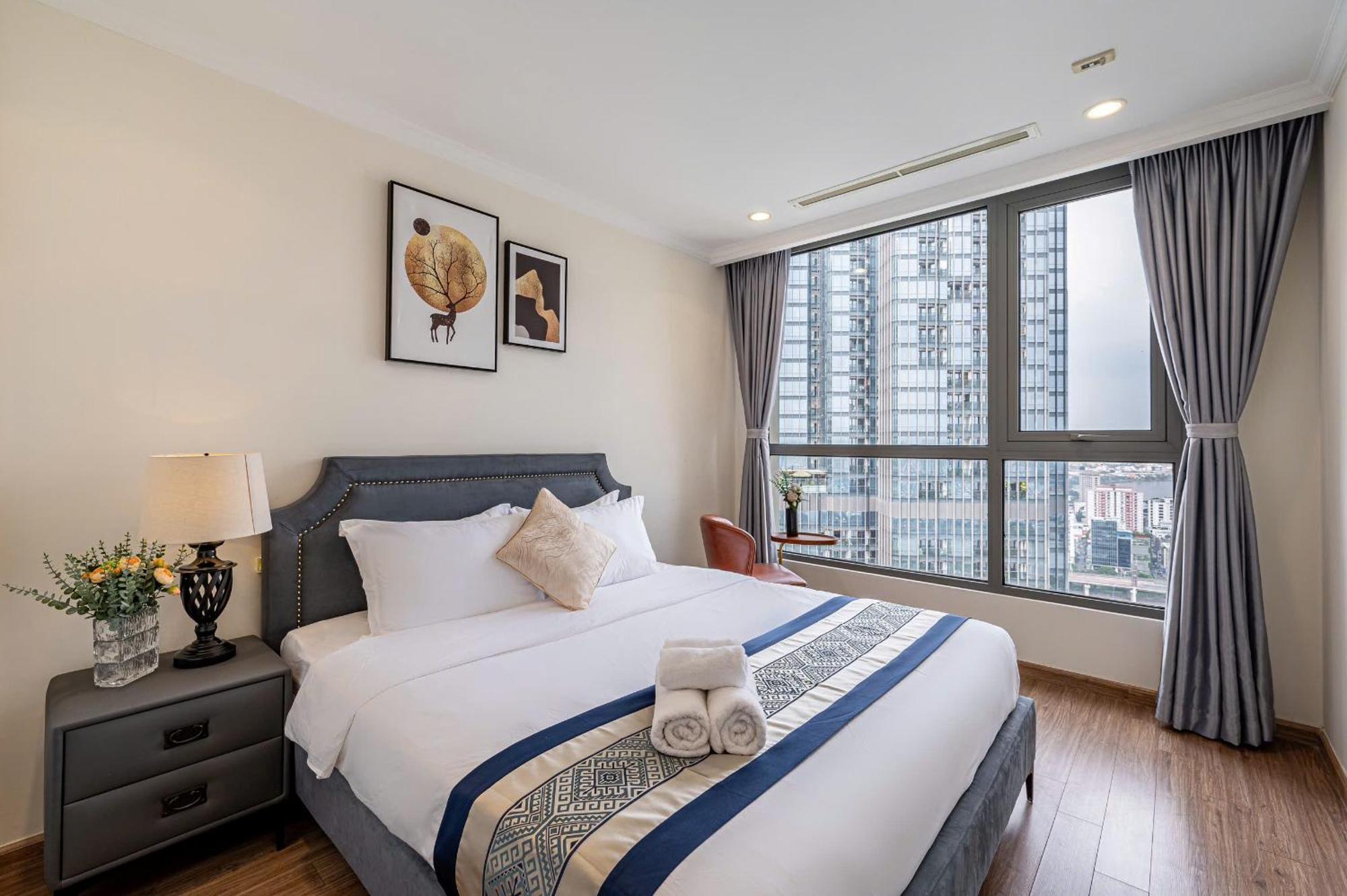 Luxury Apartment At Vinhomes Central Park Ho Şi Min Dış mekan fotoğraf